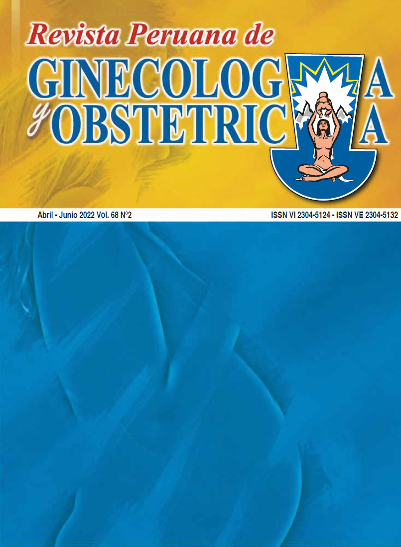 Revista peruana de ginecología y obstetricia